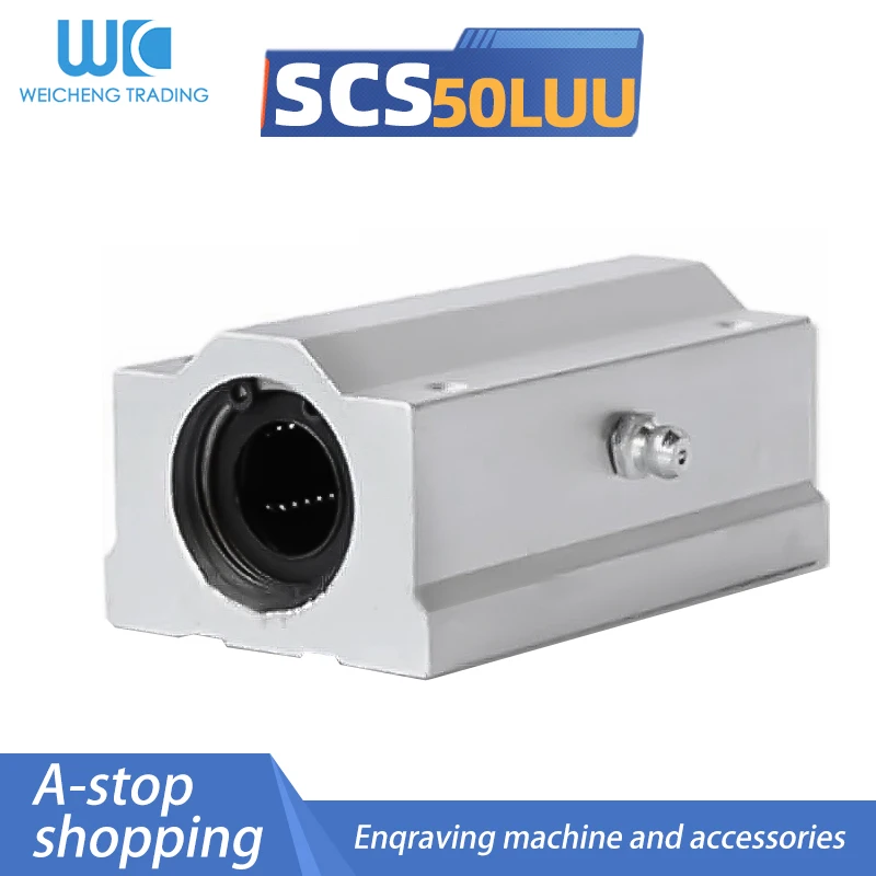 

1 шт. 1 шт. SC50LUU 50 мм Линейный шарикоподшипник блок ЧПУ маршрутизатор для ЧПУ 3D принтер валы стержень часть