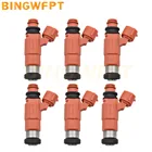 6X Топливная форсунка для Chrysler Dodge, Mitsubishi Chevrolet Suzuki CDH210 0280155723 INP771 MD319791 1997-2005