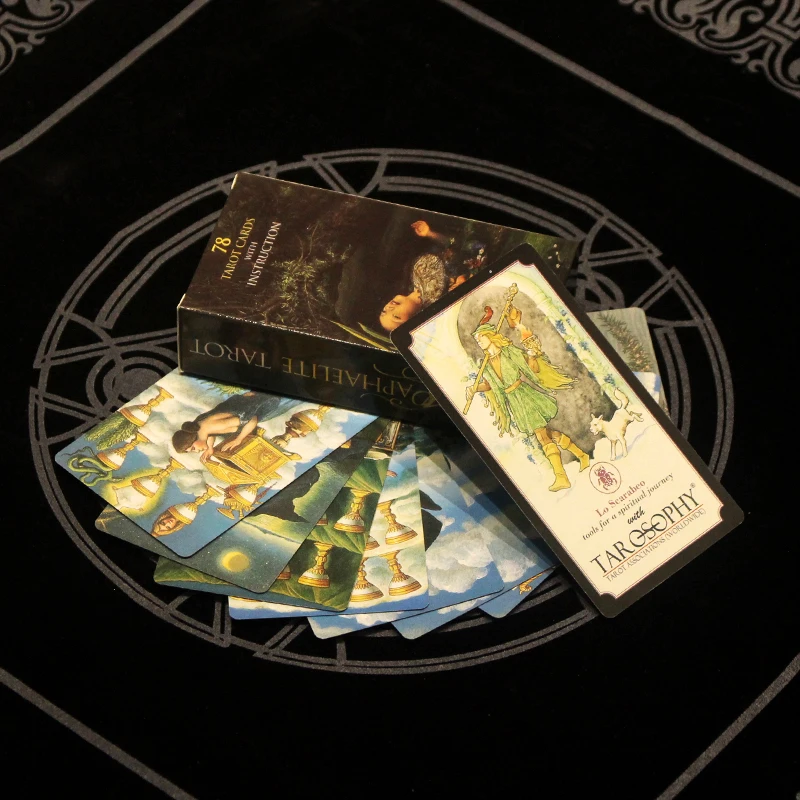 Hot Sale Divination Fate Tarot With Guidebook Original 1909 Entertainment High Quality Playing Card Table Game Gift | Спорт и