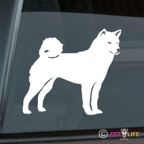 

Shiba Inu Sticker cute dog Die Cut Vinyl - japanese ken window decal sticker 12x11cm