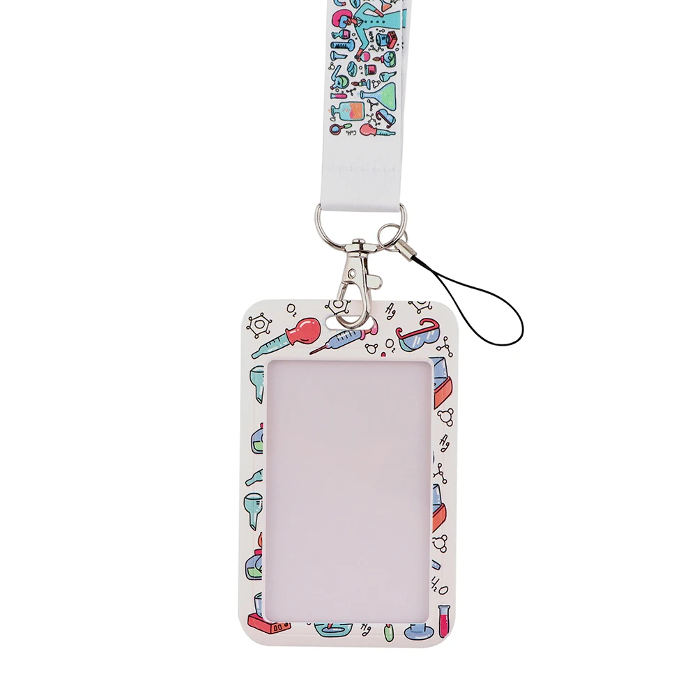 ER979 химические поставки творческих шнурки держатель для карт студентов с