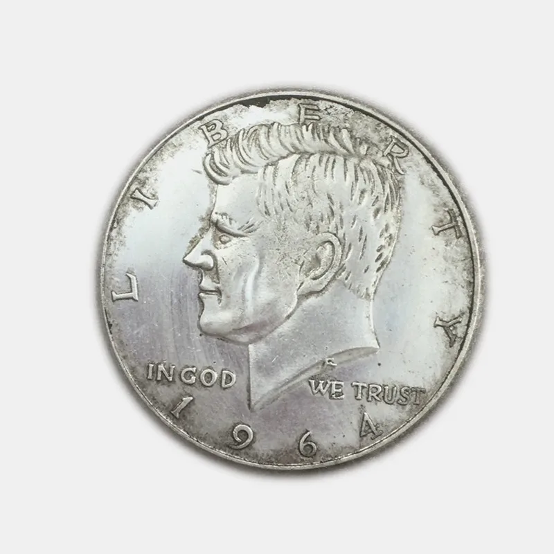 

Hot Sale 1964/1966 Kennedy Half Dollar Silver Plated Copy Coins