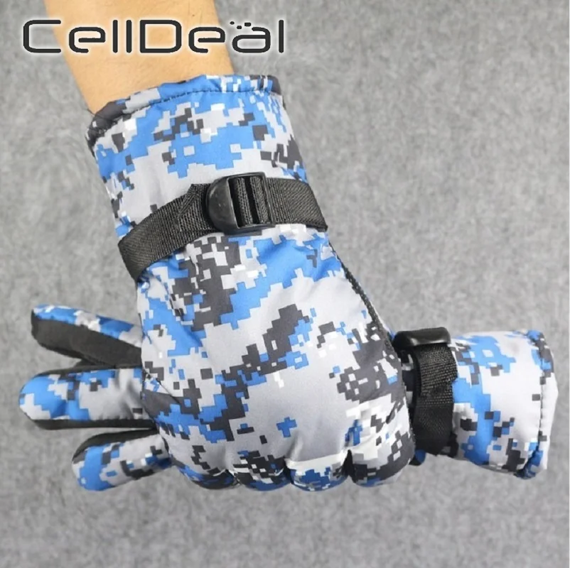 4 цвета камуфляж зима теплая защита рук наручные рукавицы Тактические Военные