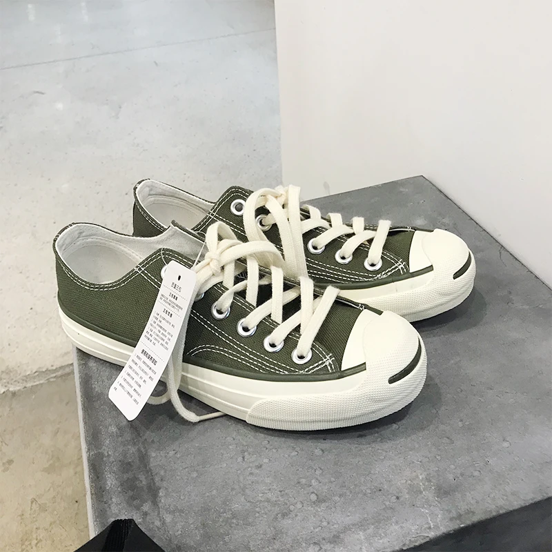 Женская обувь в стиле ретро женская парусиновая коллекция 2020 года сезон весна