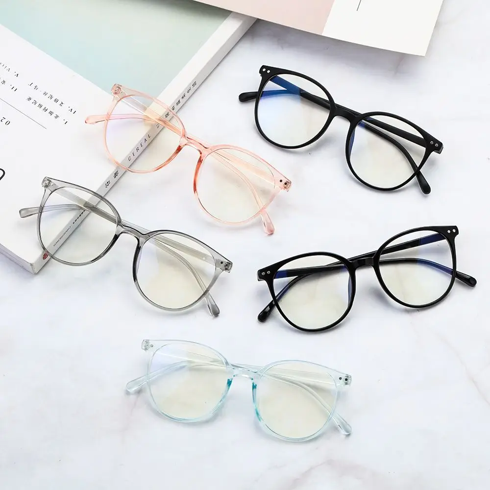 

Vintage Anti-blue Light Computer Glasses Optical Glasses Anti-ultraviolet Gaming Filter Eye Protection Round Glasses