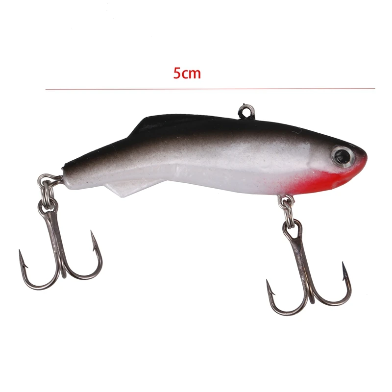 2 шт. приманка для зимней рыбалки ВИБ подледной Мягкая 5 см 8 г искусственная D &