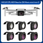 Мини-камера для дрона 2 карданный фильтр объектива MCUV CPL ND Защита объектива камеры солнцезащитный козырек для DJI Mavic Mini Mini 2 Аксессуары для дрона