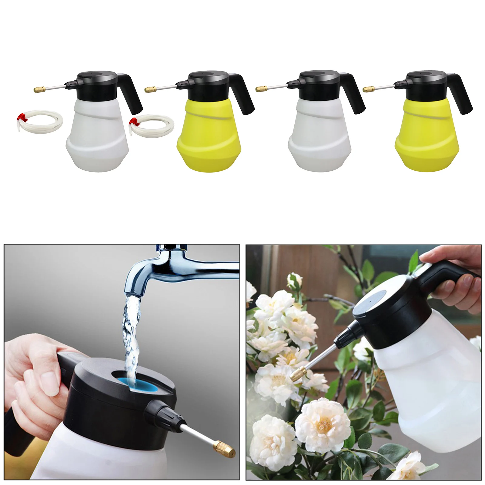 

Electric Garden Sprayer Wireless Water Sprayers Watering Pot Adjustable Flow