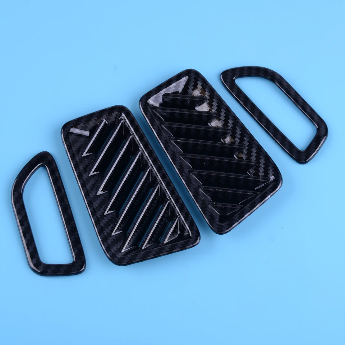 Beler ABS углеродное волокно текстура автомобиля Стайлинг передний интерьер верхний