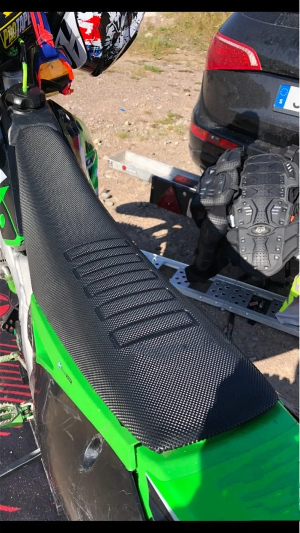 Мотоциклетный мягкий Pro резиновый захват чехол на сиденье для Husqvarna TC FC TE FE 501 450 350