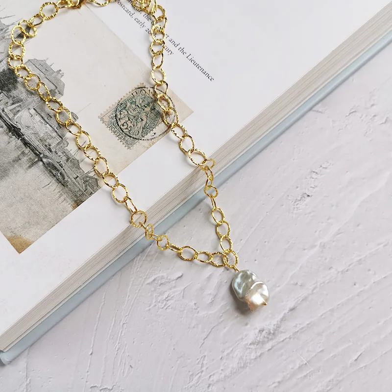 Женское Ожерелье из стерлингового серебра 925 пробы с подвеской в виде капли воды