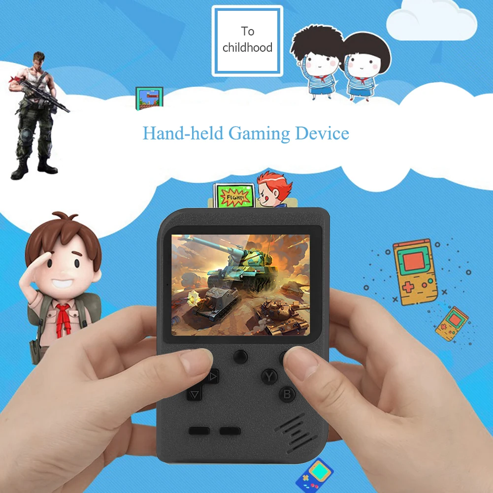 500 в 1 портативная игровая консоль Ретро игровой плеер мини карманный геймпад для