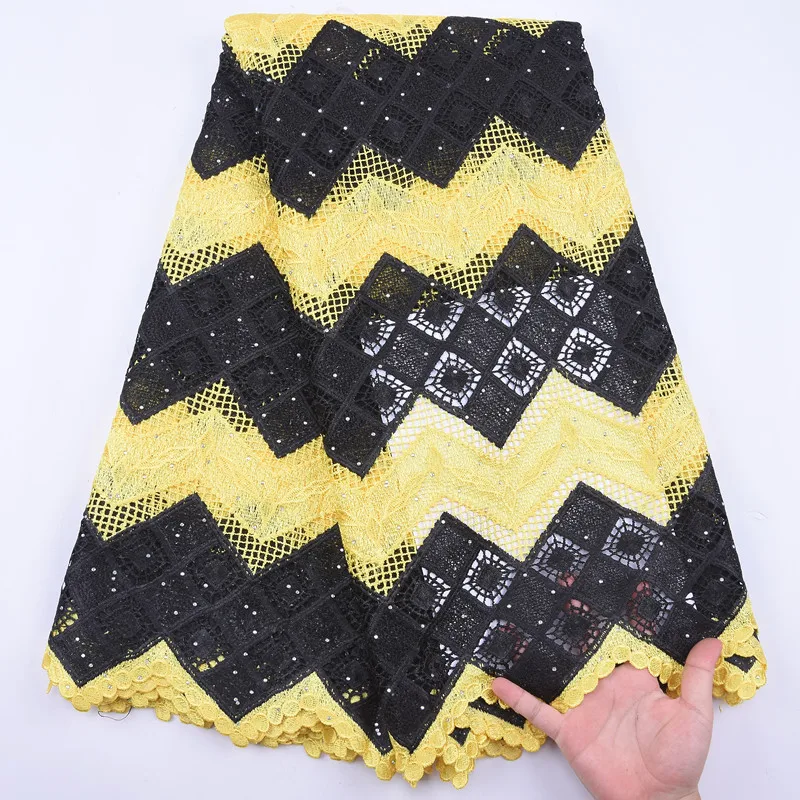 Последний Шнур гипюр кружевная ткань Африканский французский нигерийский