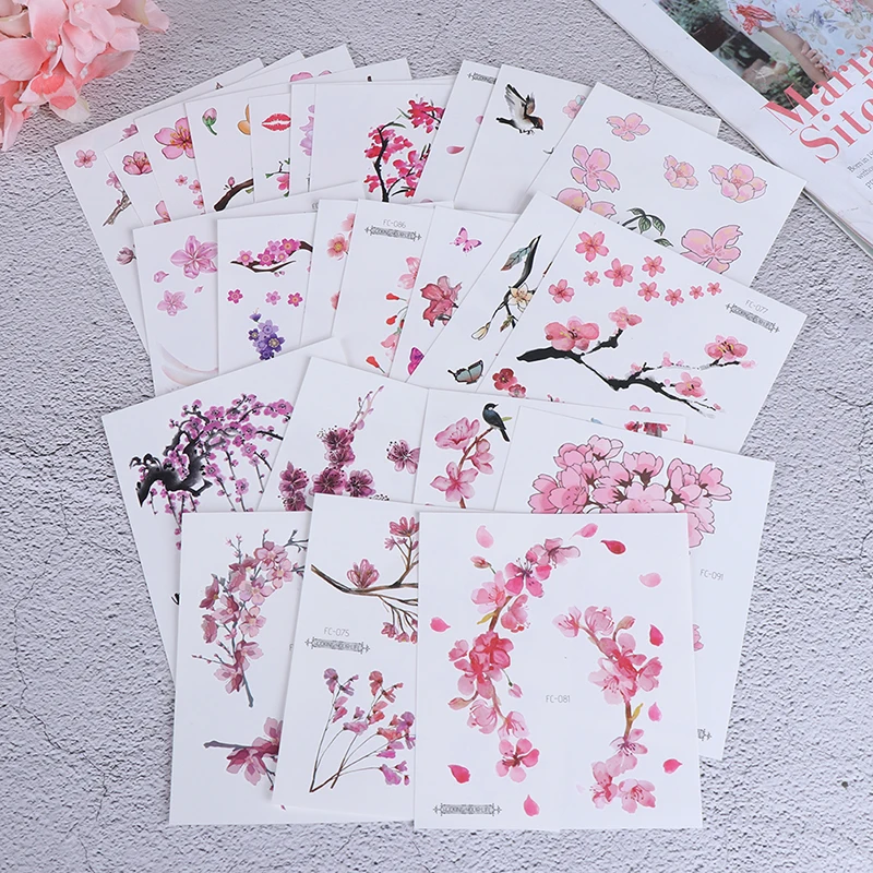 Цветная Модная водостойкая Временная тату-наклейка женская секс-вспышка