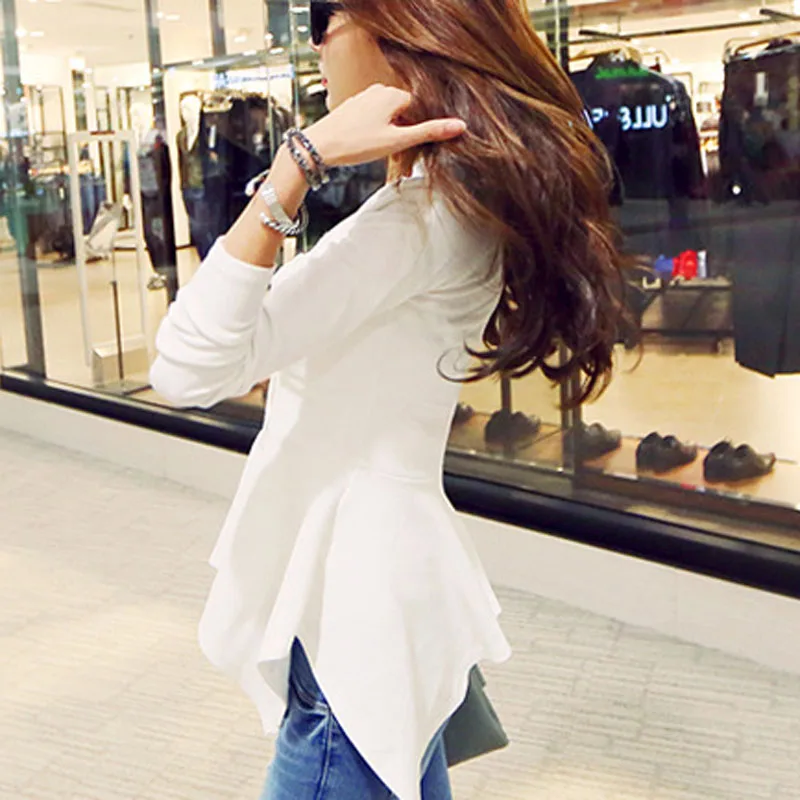 

Autumn winterTshirt women plus size Bottoming shirt female long sleeve irregular shirt streetwear women clothing vintage t shirt