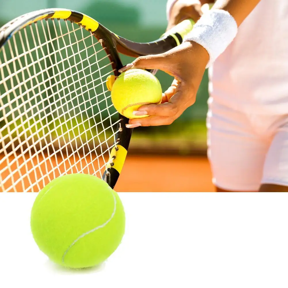 

1 шт., резиновый тренировочный мяч для тенниса