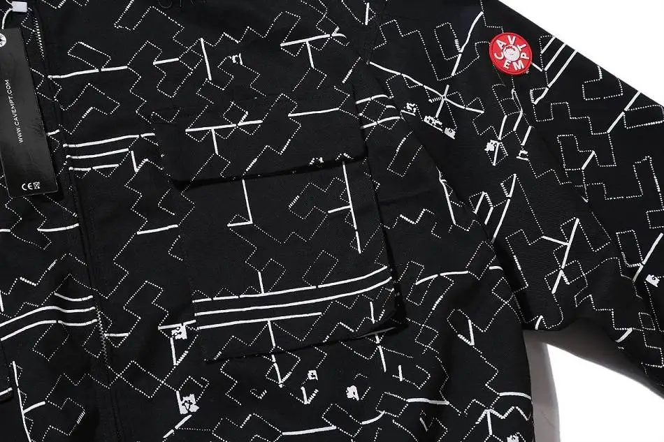 19ss, новинка, куртка с принтом, женская, Men1: 1, с принтом, Повседневная Уличная одежда, Япония, ветровка, kanye west, пальто с принтом