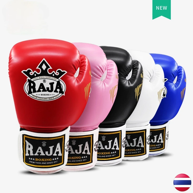 

Боксерские перчатки для ММА, тайского бокса, для детей 8, 10, 12, 14 Унций