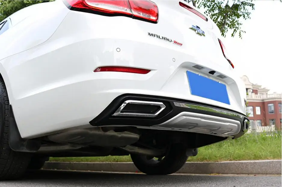 ABS Автомобильный задний бампер для губ автомобильный диффузор Chevrolet malibu 2016 2017 2018 |