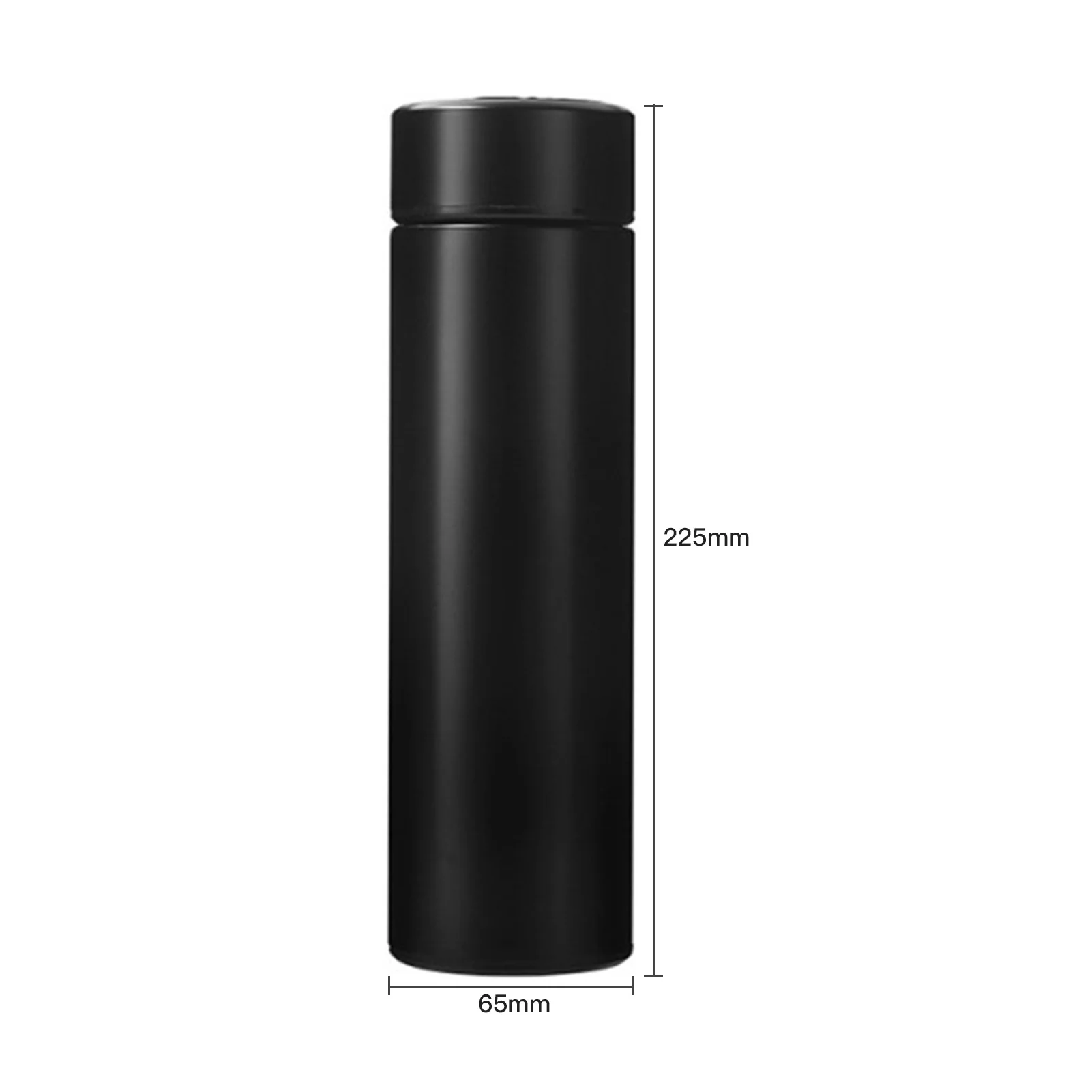 

470ml 304 Stainless Steel Thermos with LED Temperature Display for Cold and Hot Beverages Black, Golden, Red