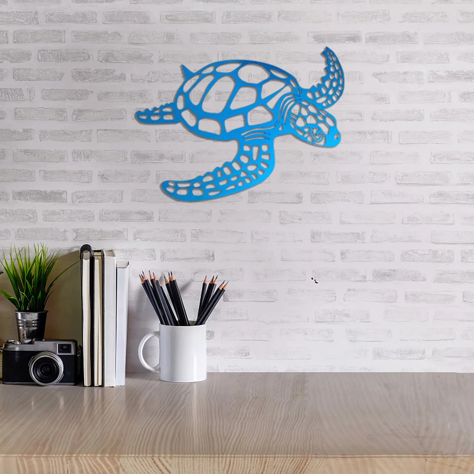 Металлический морской фон для украшения на пляже металлические настенные