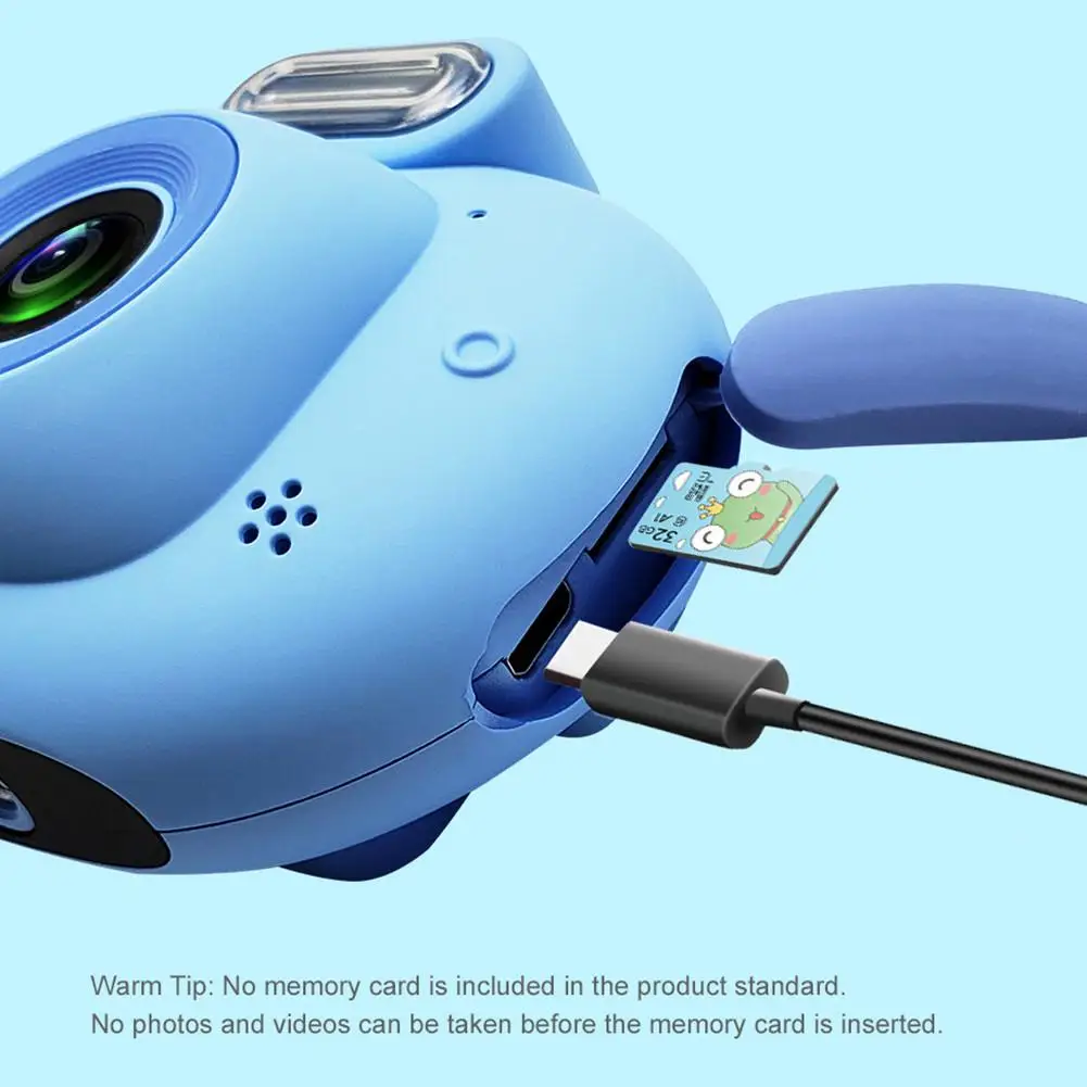 Детская мини мультипликационная цифровая камера 1080P HD видео запись портативная