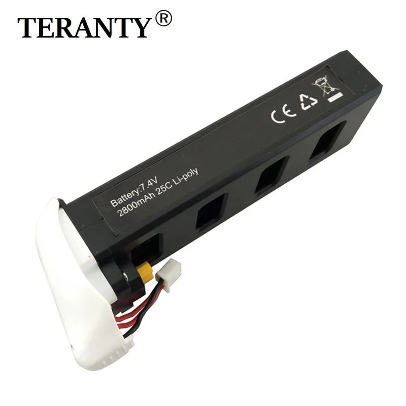 

New Version of MJX Bugs 2 B2W B2C Battery 7.4V 2800mah 25C Li-po Battery For MJX B2W B2C rc quadcopter drone spare parts