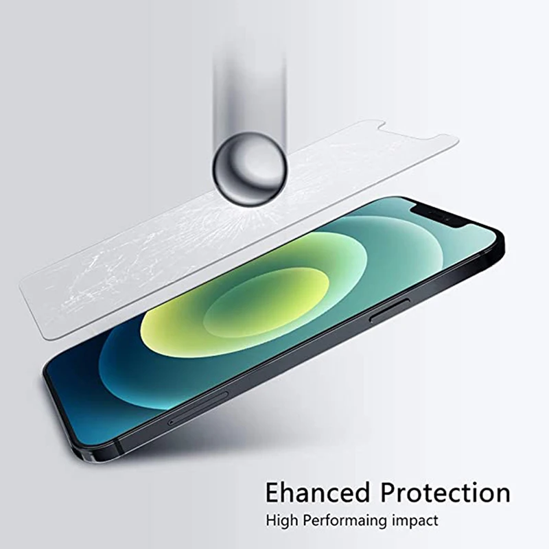 

9H Smartphones Glass For Apple iphone 11 12pro max Screen-Protector Accessories For iphone11 pro 12mini Protective tempered glas