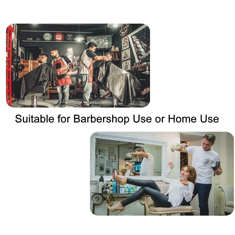 

Barber Capes for Men Women Hair Cutting Cape Professional Salon Cape Waterproof Hairdressing Cape with Neck Duster Brush