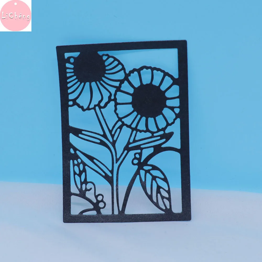 Цветы рамы под давлением шаблон штамп для Скрапбукинг фото трафарет альбома