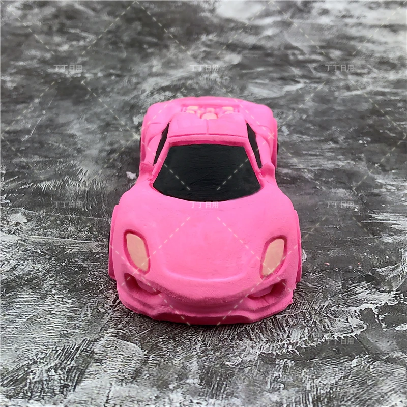 3D GTR мультфильм автомобиль силиконовые помадки торт формы конфитюр шоколад декорирование выпечки инструмент формы Кухня Творческий многоразовый материал