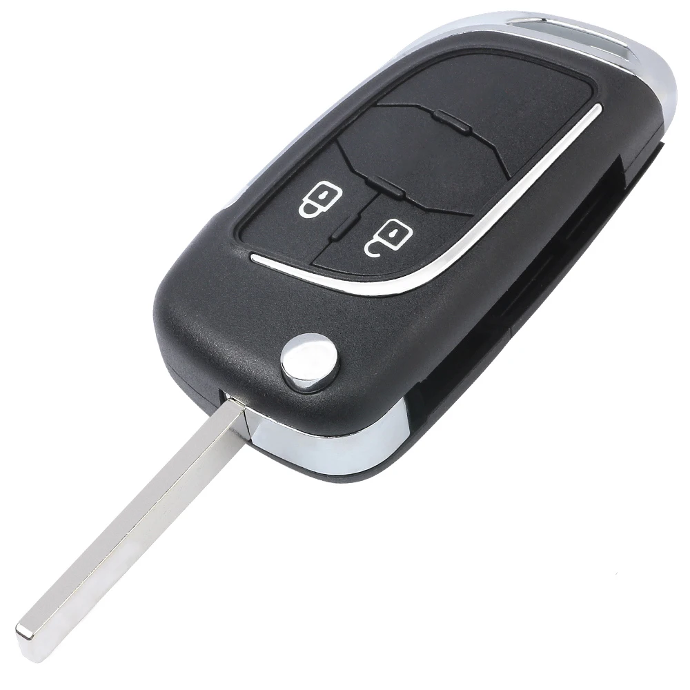 KEYECU для Opel Meriva B Astra J Chevrolet Cruze Equinox Impala Malibu GMC Buick Улучшенный чехол дистанционного