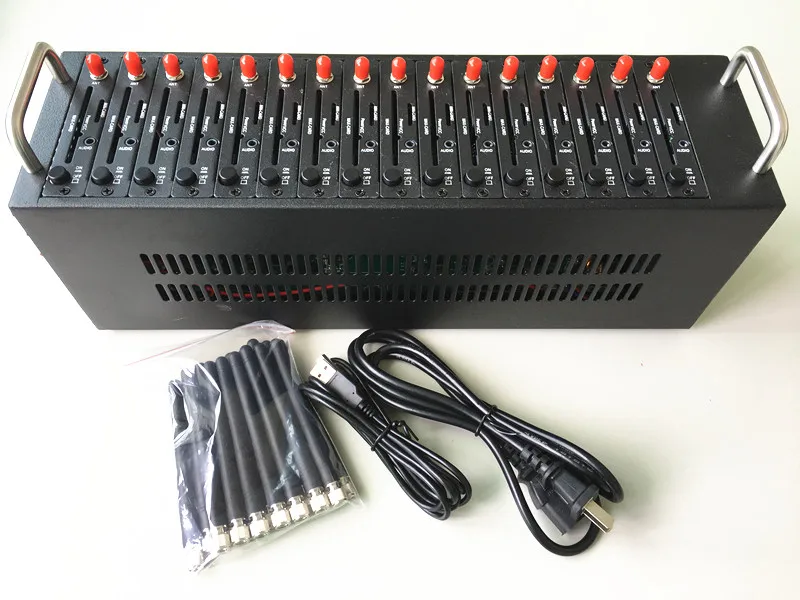 

2g gsm modem voice call Bulk sms modem 16 port multi sim modem
