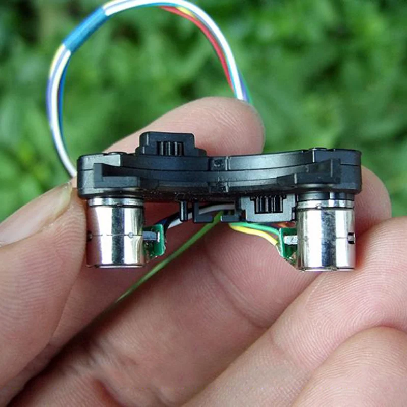 Микро 8 мм 2 фазный 4 проводной шаговый двигатель турбо редуктор мотор DIY деталь