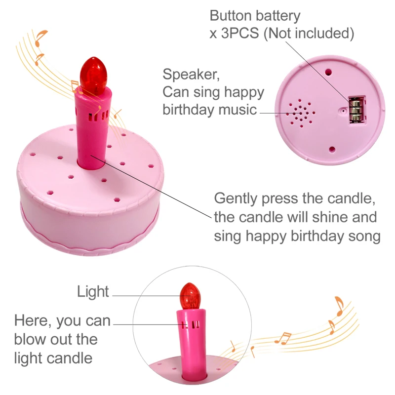 

DIY 37-80PCS Cake Toy Food Kitchen Pretend Play Cutting Fruit Birthday Toys Cocina De Juguete Pink Blue For Kid Gift Educational