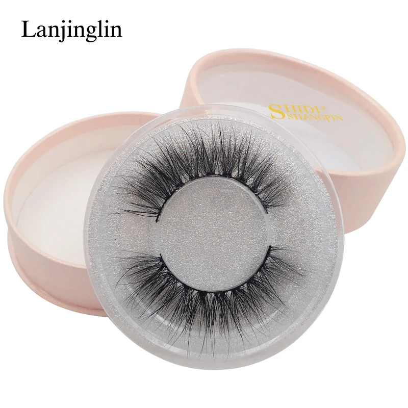 LANJINGLIN lash 3d норка наращивание ресниц крест накладные ресницы 1 коробка