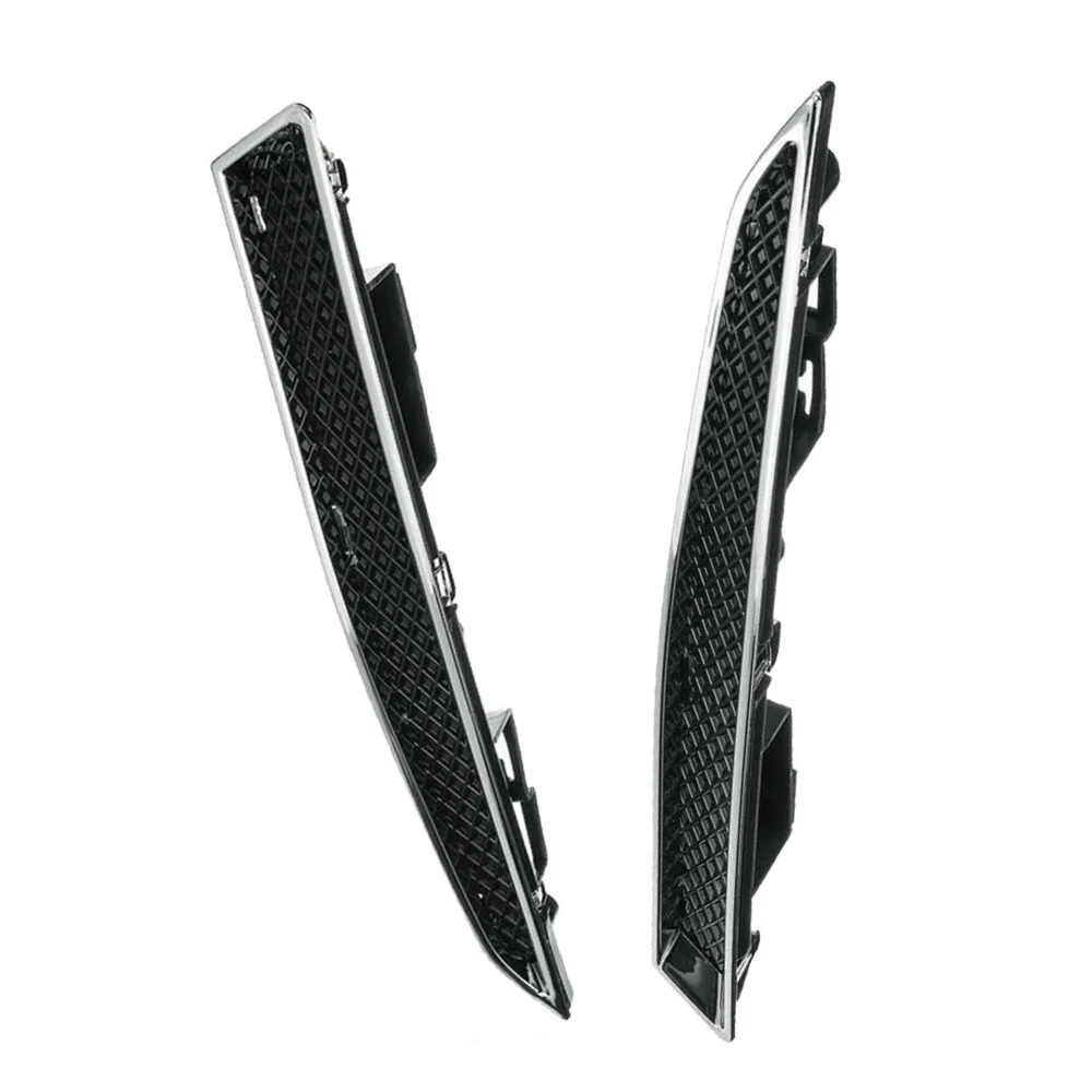 Наклейка для автомобильных фар отделка ABS пластик черный Мини решетка Декор