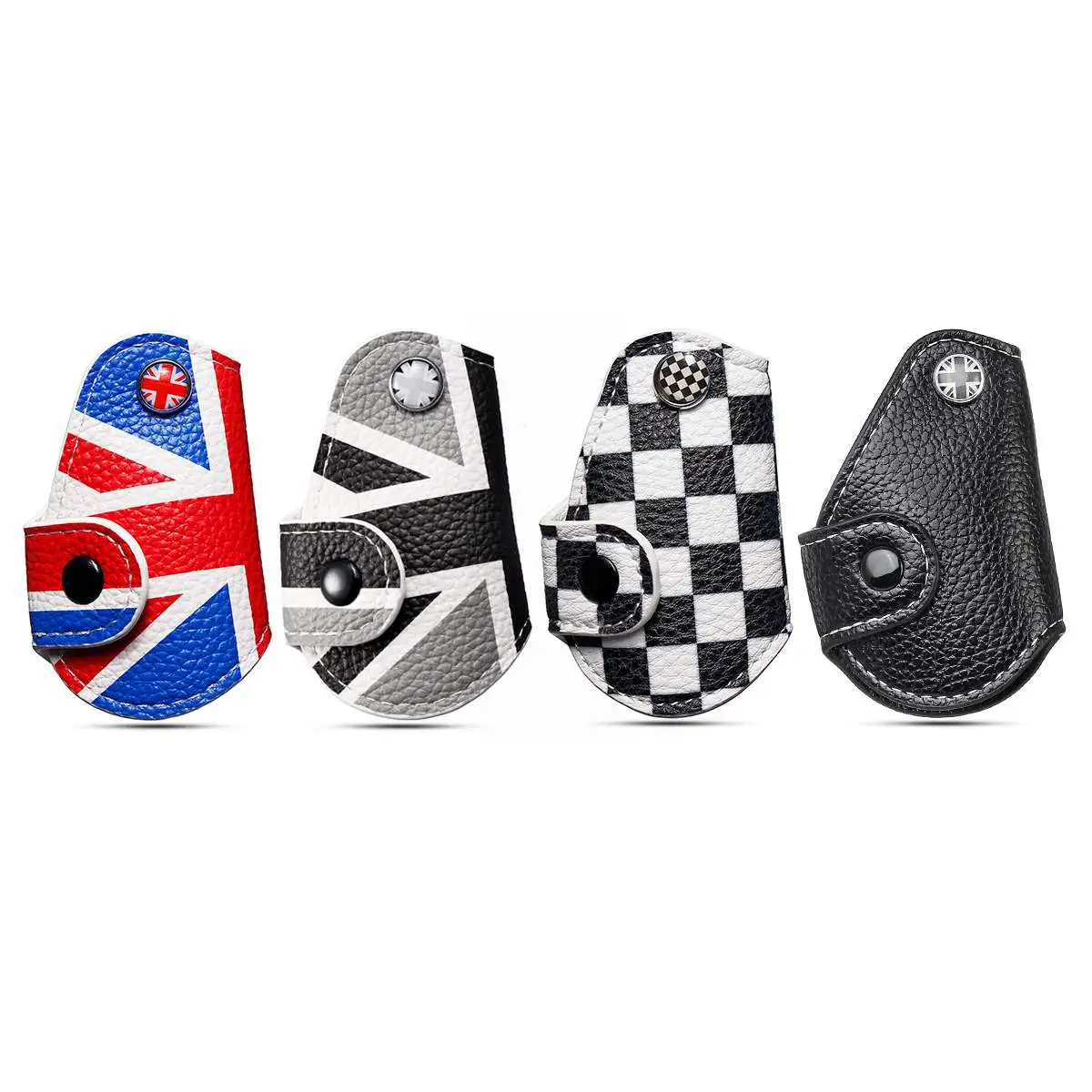 Для Mini Cooper R56 R55 R57 R60 R61 1 шт. 4 цвета кожаный чехол для ключей держатель аксессуары