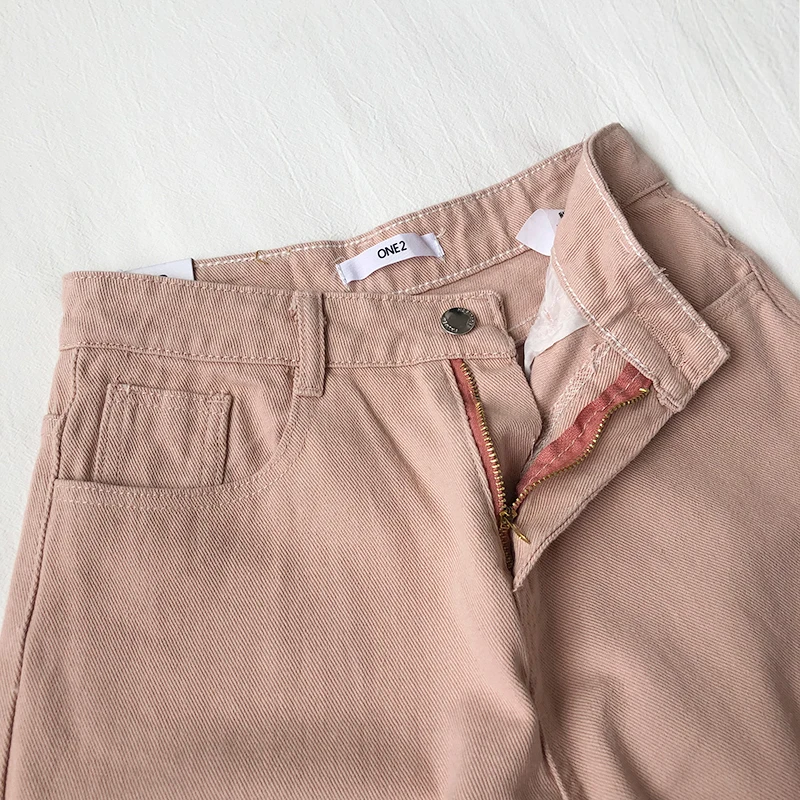

Women's Jeans 2021 Spring New Cotton Y2k Streetwear High Waist Denim Trouser Simplicity Classic E Girl Straight Pants For