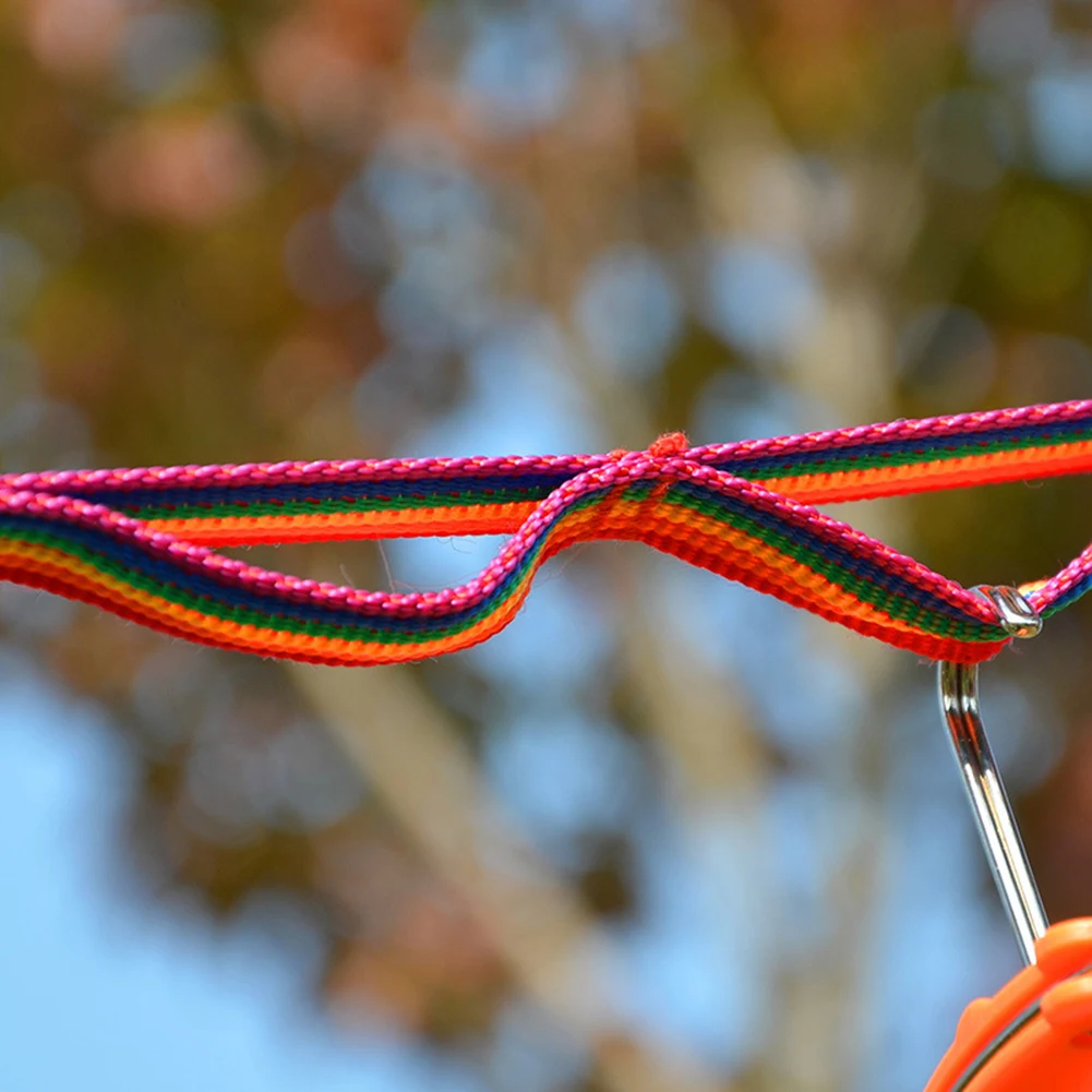 Нейлоновый шнур палатки слинг одежды двухслойная одежда веревка с сумкой для