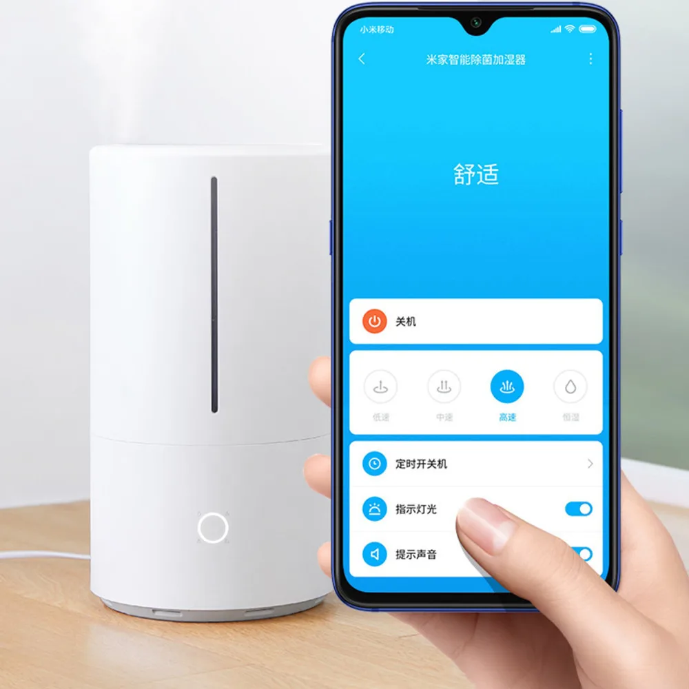 

4.5L Xiaomi Mijia Smart Air Humidifier xiomi Mijia App Remote Control Low Noisy Uv-c Sterilization Disinfection Health Sleep
