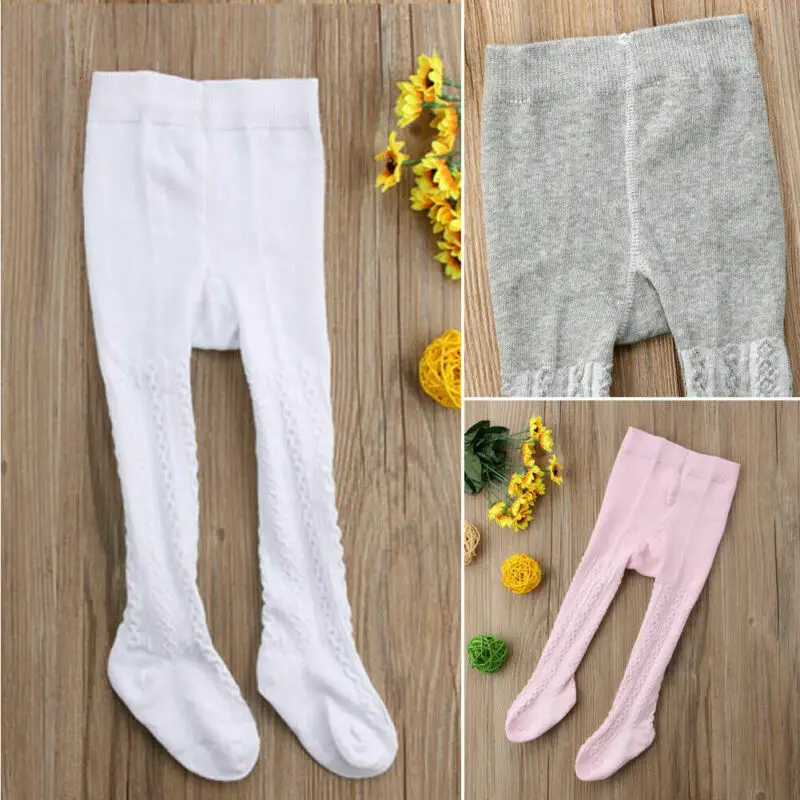 3Pair/Lot ( 3Color ) 0-2Y Baby Toddler Kids Girls Tights Pantyhose Soft Warm Long Socks Hosiery |