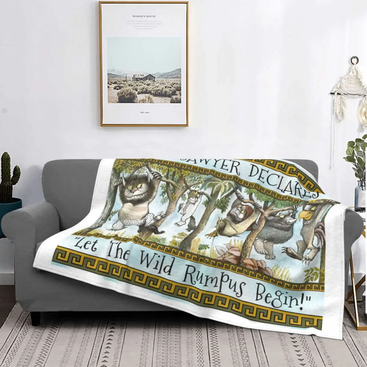 

Где Дикие Вещи это одеяло покрывало на кровать Плед покрывало на пляж покрывало для пикника утяжеленное одеяло