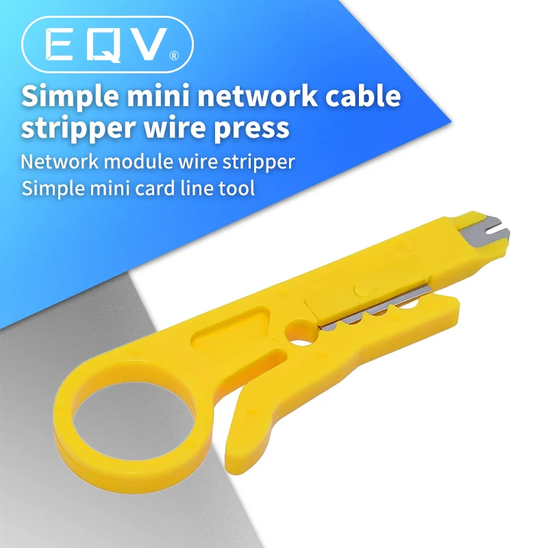 

Резак для зачистки кабеля, обжимной инструмент, многофункциональный нож для зачистки, щипцы, мини-портативный электрический прямой инструмент для снятия изоляции