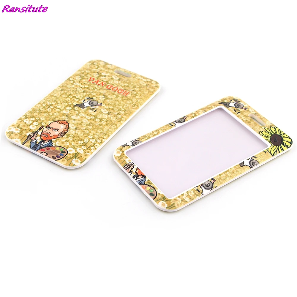 Чехол-накладка для пропуска на автобус Ransitute R1386 с изображением Ван Гога