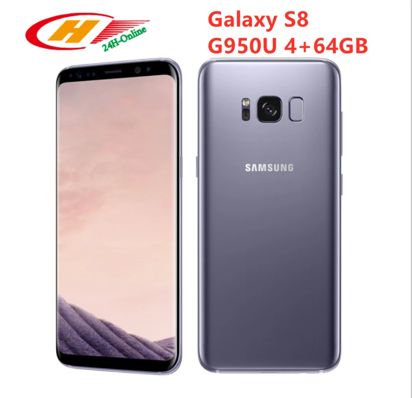 Разблокированный смартфон Samgsung Galaxy S8 G950U snapdragon NFC samsung Pay 4 Гб ОЗУ 64 Гб ПЗУ восьмиядерный смартфон 6,2 дюйма