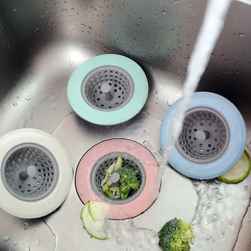 

Silica Sink Strainer Kitchen Gadget Sink Filter Sieve Filler Mesh Bath Drainer Stopper Gootsteen Zeef Kitchen Gadgets