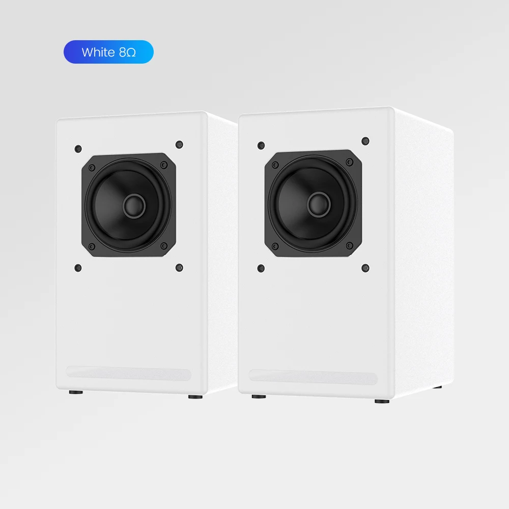 8 Ohm Speaker AIYIMA 2 шт. 3 дюйма аудио полнодиапазонные динамики Саундбар DIY настольный компьютер звук музыка стерео динамик драйвер для домашнего кинотеатра - Цвет: 8 Ohm Speaker