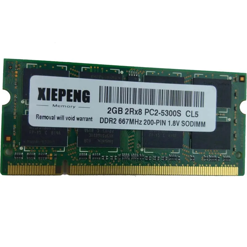 Оперативная память для ноутбука 4 Гб 2Rx8 DDR2 2 667 МГц 5300 Acer Aspire 5532 5534 5538 TravelMate 5520 6292 5730 |