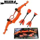 1 комплект, набор для стрельбы из лука, лука и стрел, детский игрушечный набор с 2 губками, стрелы, дартс, безопасность, Открытый Отдых, аксессуары для стрельбы